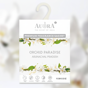 Bolsitas con fragancia de orquídeas naturales, aromas indios de larga duración para armarios, cajones, hogar, coche, precio de fábrica, Etiqueta Privada - Product Image 1