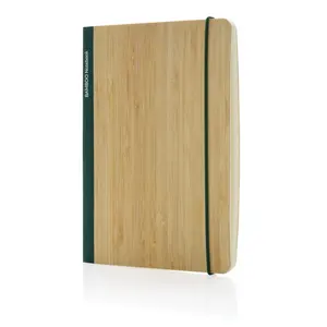 Cuaderno de bambú A5 Scribe, merchandising sostenible - Product Image 2