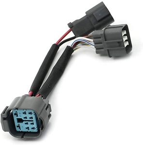 OBD1 для OBD2 10-контактный проводка ДВИГАТЕЛЯ Распределительный адаптер джемпер проводов для Honda Civic - Product Image 1