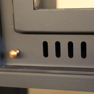 Poêle à <span class=keywords><strong>bois</strong></span> autoportant en <span class=keywords><strong>fonte</strong></span> à <span class=keywords><strong>flamme</strong></span> réelle pour usage domestique intérieur, chauffage écologique pour salon, hôtel, villa - Product Image 4