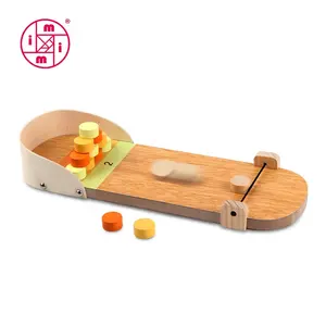 Best sellers of wooden mini table game Desktop mini Bouncy ball for kids and adult MT7580