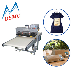 Máquina de prensado de resina de 220 V de alta velocidad, plancha de calor de cama plana, máquina de prensado por transferencia de sublimación con cinta transportadora - Product Image 1