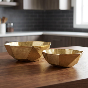 Multipurpose Handmade Brass Serving <b>Bowl</b> Modern Polished Durable Lightweight Dishwasher Safe Home Kitchen Decor - Product Image 3