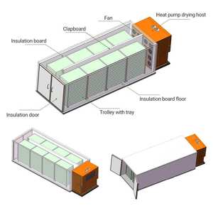 Máquina de secado en seco y deshidratador Industrial de proceso de ajo y Chile de frutas y verduras para Filipinas - Product Image 5