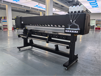Imprimante à solvant écologique Nataly 1,3 m/1,6 m/1,8 m I3200 à tête unique, machine d'impression vinyle, imprimante numérique pour bannières grand format