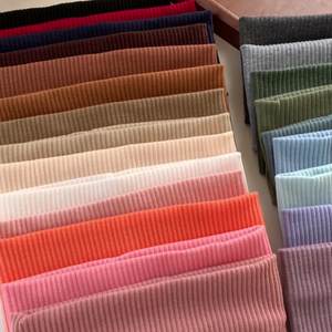 Ikat kepala olahraga rajutan wol wanita, ikat rambut elastis tepi lebar Korea untuk perempuan - Product Image 2