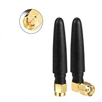 Antenne en caoutchouc miniature 868 MHz personnalisable, antenne RF omnidirectionnelle, module sans fil LoRa IoT, antenne LoRa externe