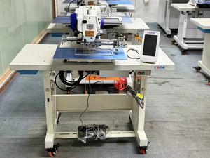 Machine à coudre industrielle informatisée à point noué, à plat, à une aiguille, programmable pour motifs, pour usage domestique, neuve - Product Image 6