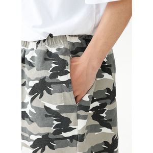 Shorts mi-longs imprimés <span class=keywords><strong>camouflage</strong></span> style rétro américain pour hommes et femmes, décontractés, amples, sportifs, 100% coton, élastiques, vêtements de travail - Product Image 6