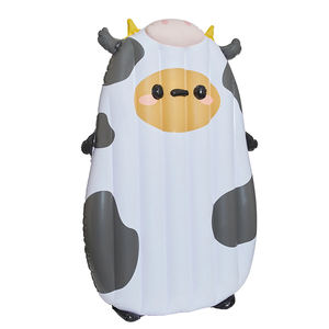 Tumbona de piscina inflable <span class=keywords><strong>Tayto</strong></span> Mootato con forma de Animal de PVC grueso, flotador duradero, colchón de aire y agua, balsa - Product Image 6