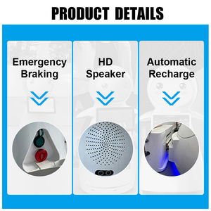 Service Robots Support Visitor Check-In Les robots éducatifs offrent un apprentissage du langage et du codage des mathématiques pour les entreprises et la maison - Product Image 3