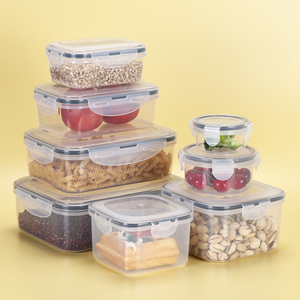 18-Piece Food <b>Storage</b> <b>Container</b> Set With Easy-To-Snap Lid Plastic <b>Container</b> for Pantry Kitchen - Product Image 5