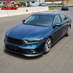 เหมาะสำหรับ Honda Accord รุ่นที่ 11 ปี 23-25 V2 สไตล์ลิ้นกันชนหน้าลายคาร์บอนไฟเบอร์ 3 ชิ้น อะไหล่รถยนต์ อุปกรณ์ตกแต่งรถยนต์ - Product Image 2