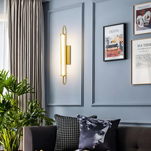 Vente flash Lampe murale LED Lumière murale longue Décoration pour la maison Chambre à coucher Salon Applique murale montée en surface Éclairage de fond de canapé - Product Image 1