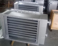 Tube à ailettes en aluminium de qualité alimentaire SS304 SS316 pour chauffage d'air, idéal pour salles de séchage alimentaire, déshydrateurs de fruits et légumes, et tours de séchage par pulvérisation
