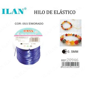 Filo Elastico Ilan 0,5 mm 15 m per Creazione di Gioielli - Product Image 1
