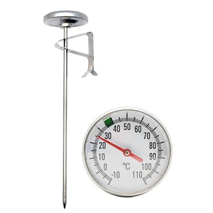 Termómetro de cocina con clip para leche, café, leche, té, espumado, para alimentos, temperatura del agua, para hornear, tipo de sonda - Product Image 5