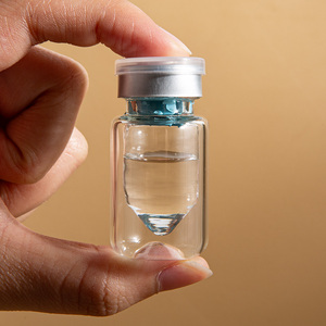 3ml 5ml <b>Empty</b> Small Double Glass Vial Clear Glass Tube Borosilicate <b>Bottle</b> for Cosmetic Medicine Reagent Chemical Laboratory - Product Image 2