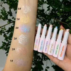 Stick Ombretto Vegano Lunga Durata, Matita Illuminante Eyeliner, Stick Illuminante Shimmer per Occhi - Product Image 4