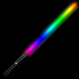 חרב אור סיף חלק נדנדה 12 קול RGB אינסופי צבע שינוי Xneo פיקסל אור סאבר צעצועי הג לייזר חרב