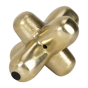 Oggetto Decorativo in Metallo a Forma di Jack, Scultura Moderna Ornamentale per Casa, Bagno, Ufficio, Soggiorno - Product Image 2