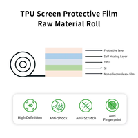 Film Hydrogel Auto-Réparateur Souple en Gros, Rouleau de Protection d'Écran TPU 3 Couches Étanche Ultra-Fin, Prix Usine pour Tous les Mobiles