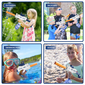 Chaud populaire jeu de tir en plein air en plastique eau bataille balle pistolet électrique bleu longue <span class=keywords><strong>épée</strong></span> 2024 nouveau pistolet à eau jouets longue portée - Product Image 6
