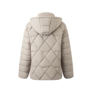Chaqueta Acolchada Informal con Puntadas en Forma de Corazón, Ligera y Cálida para Escapadas de Fin de Semana - Product Image 5