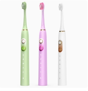 Cepillo de Dientes Electrónico Ultrasónico para Adultos, Aprobado por la ADA, Recargable para Viajes, 60 Días de Duración de la Batería, Diseño Moderno, Carga USB, EE. UU. - Product Image 6