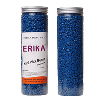 Cire dure à l'aloe vera en sachet PET 400g, perles de cire pour hommes et femmes, épilation pour salon de beauté et SPA