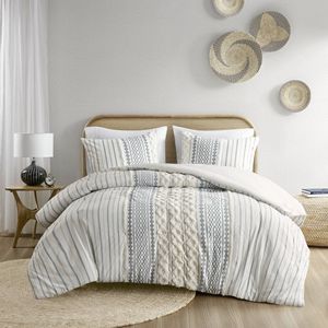 DB 3pcs <b>Comforter</b> <b>Set</b> Floral Solid Pattern King Queen Breathable Polyester PVC 300TC Cotton Chenille for Home Wedding Hotel - Product Image 3