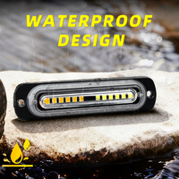 Nouvel accessoire de véhicule en vente : Kit de barre lumineuse étanche pour calandre avant avec télécommande filaire pour Jeep, camion, voiture