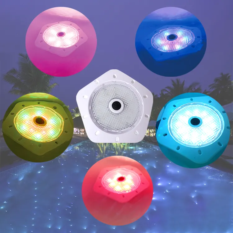 Base magnética subacuática de alta calidad para piscina, luz Led Rgb para piscina