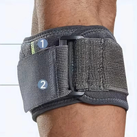 Sangle de coude personnalisée légère en néoprène, bande de soutien pour le coude de tennis, attelle de coude pour le soulagement de la tendinite, badminton