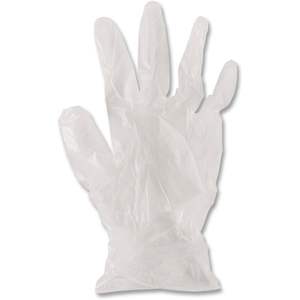 Guantes de Seguridad Desechables Boardwalk BWK365XLBX, Extra Grandes, Transparentes (100 Unidades/Caja), Guantes de Vinilo sin Látex para Uso General - Product Image 2
