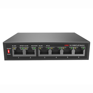 Bộ Chuyển Đổi POE 4 Cổng OEM Với 2 Đường Lên Cho <span class=keywords><strong>Camera</strong></span> <span class=keywords><strong>IP</strong></span> - Product Image 1