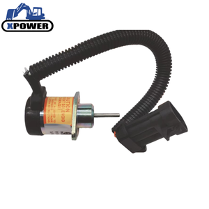 Solénoïde d'arrêt de carburant pour chargeurs S130 S150 S160, référence 6691498 1J710-60011 1G925-60011, 12V - Product Image 1