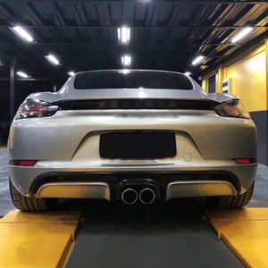 Kit de carrocería para Cayman Boxster 718, actualización de modificación de coche 2016-2024, parachoques delantero, parrilla, alerón trasero, guardabarros. - Product Image 4