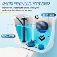 Meilleur prix, haute qualité, ingrédients naturels, poudre nettoyante pour toilettes parfumée à la lavande, jetable