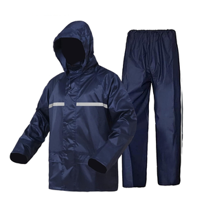 Combinaison <span class=keywords><strong>de</strong></span> <span class=keywords><strong>pluie</strong></span> en polyester <span class=keywords><strong>de</strong></span> haute qualité, imperméable, réfléchissante, veste <span class=keywords><strong>de</strong></span> sécurité <span class=keywords><strong>pour</strong></span> le travail, la pêche ou la randonnée, style classique, imperméable - Product Image 1