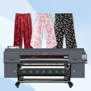 Industrial digital 1.9M inkjet textile fabric dye sublimation plotter printer printing machine FOR cushion/scarf/ice mat/bags