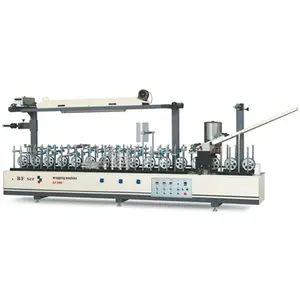 Woodworking Panel Profile Wrapping Cold and Hot Glue Profile PVC/Veneer Wrapping Machine Laminating Machine