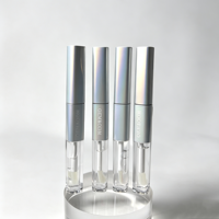 Gloss à lèvres double embout 2-en-1 : Teinte mate et Huile transparente, longue tenue, non collant, effet repulpant, pour des lèvres brillantes comme du verre, Maquillage pour les lèvres Marque Privée