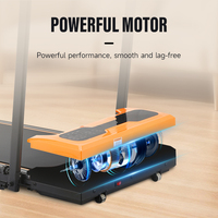 Tapis roulant Walking Pad, inclinaison réglable, tapis roulant domestique avec design pliable et grand écran LED