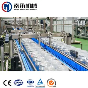 Red Bull Energy Drink Can Filling Line Soda Water Can Filling Machine For Carbonated Drink