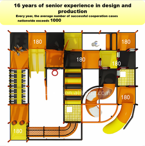 สวนสนุกในร่มสำหรับเด็กเล่นในร่มพื้นที่ศูนย์สนามเด็กเล่นในร่ม - Product Image 6