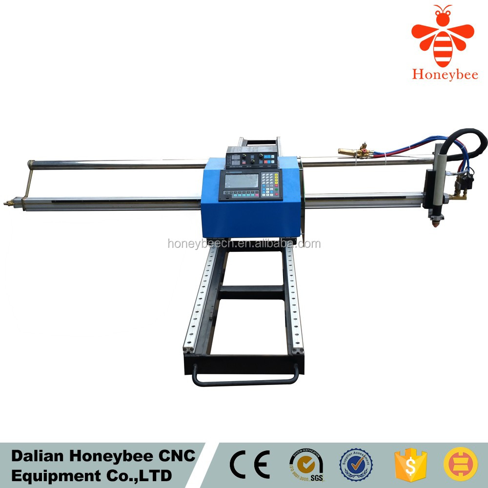 Haute Précision Plasma CNC Machine De Découpe Découpeuse Portative De COMMANDE NUMÉRIQUE PAR ORDINATEUR avec le THC