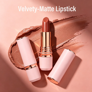 Rossetto Kawaii a Marchio Privato, Colore Intenso, Super Resistente, Opaco Vellutato, Anti-sbavatura, Lunga Durata, Impermeabile, Senza Logo - Product Image 1