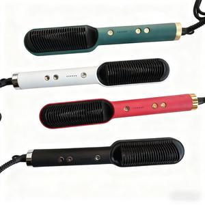 סיטונאי חשמלי 2-ב-1-1 באיכות גבוהה מקצועית קרמית שיער מסרק כפול יבש - Product Image 5