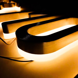 Panneau de fenêtre à LED 3D personnalisé pour petits magasins avec éclairage intérieur avec logo pour usage professionnel-pour voiture société hôpital parc - Product Image 3